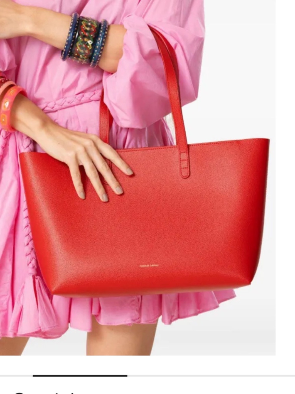 Mansur Gavriel Small Zip Tote bag.